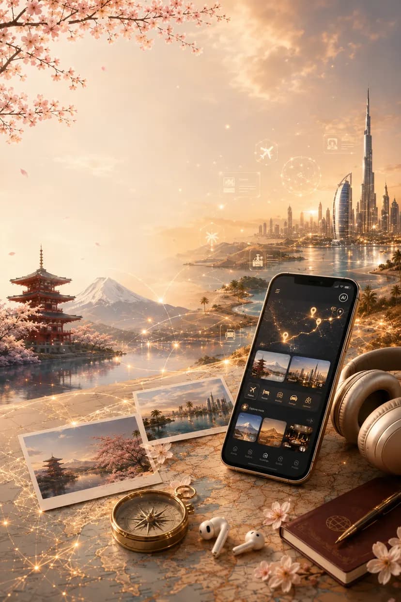 Viagens da Ju — planeje, viva e reviva suas viagens